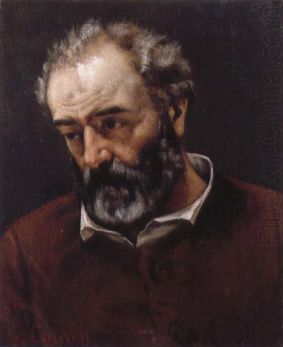 Portrati of Chenavard, Gustave Courbet